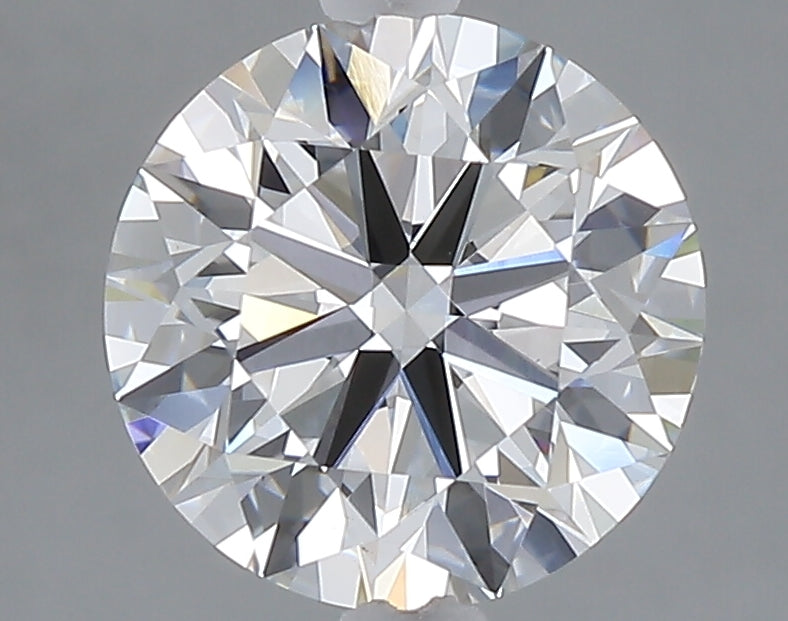2.56 carat round lab grown diamond E color VVS2 clarity