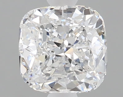 1.02 carat cushion lab grown diamond D color VVS2 clarity
