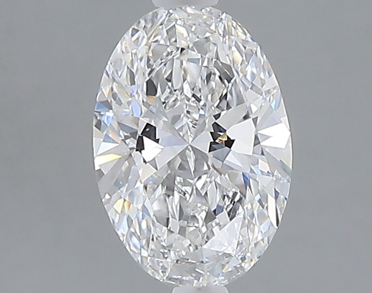 1.10 carat oval lab grown diamond E color VVS2 clarity