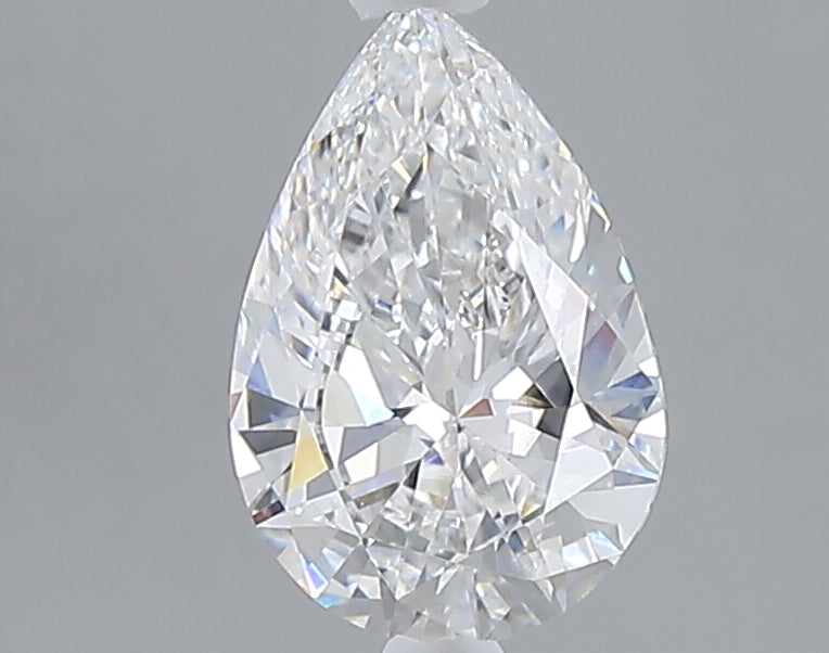 1.03 carat pear lab grown diamond D color VVS2 clarity