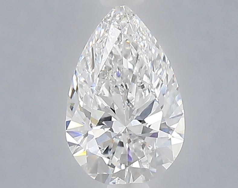 1.05 carat pear lab grown diamond D color VVS2 clarity
