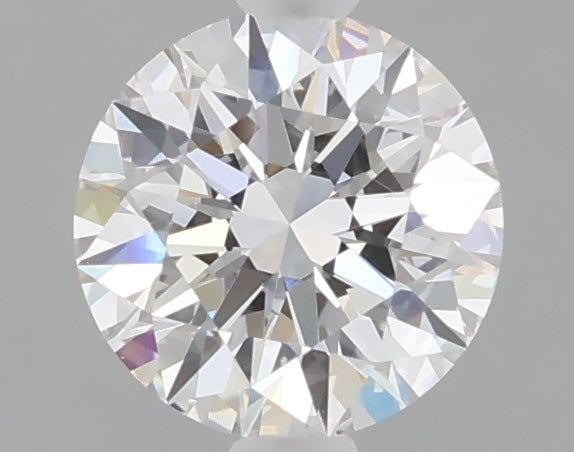 1.04 carat round lab grown diamond E color VVS2 clarity