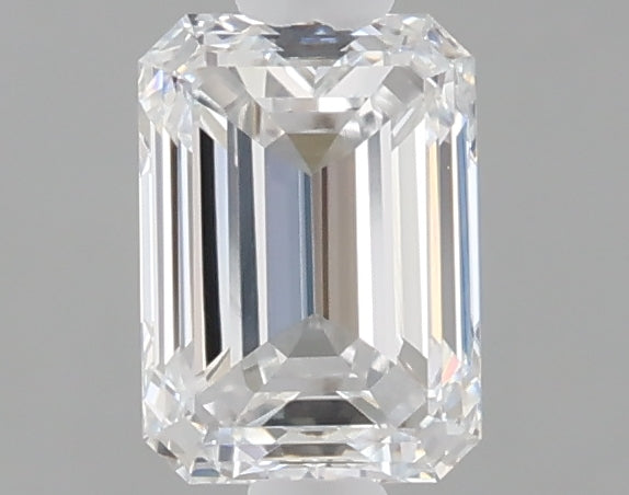 1.01 carat emerald lab grown diamond E color VVS2 clarity