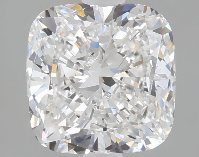 2.09 carat cushion lab grown diamond E color VVS2 clarity