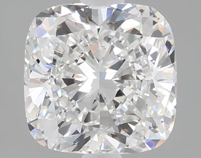 2.10 carat cushion lab grown diamond E color VVS2 clarity