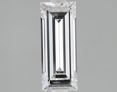 1.03 carat baguette lab grown diamond E color VVS2 clarity