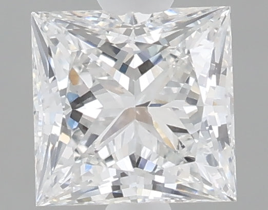 1.08 carat princess lab grown diamond E color VVS2 clarity