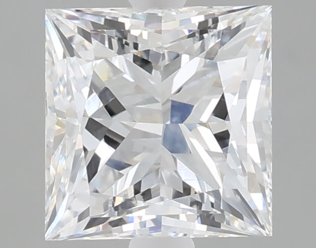 2.03 carat princess lab grown diamond D color VVS2 clarity