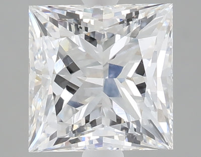 2.03 carat princess lab grown diamond D color VVS2 clarity