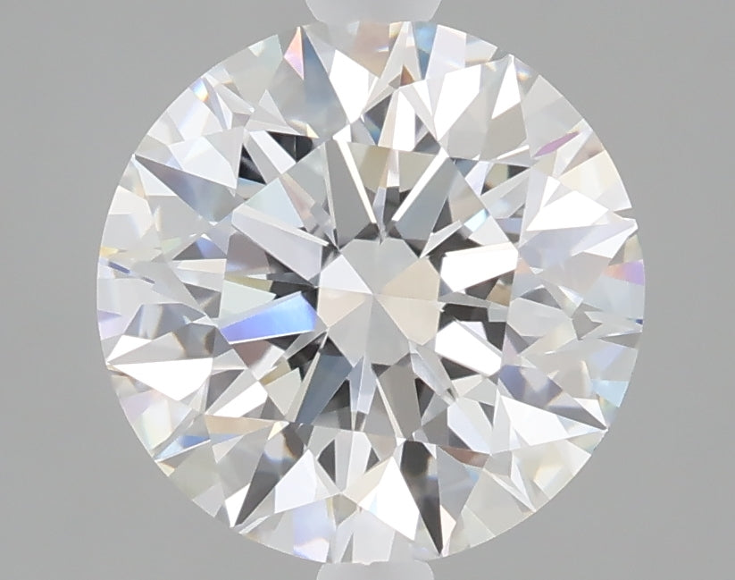 3.05 carat round lab grown diamond E color VVS2 clarity
