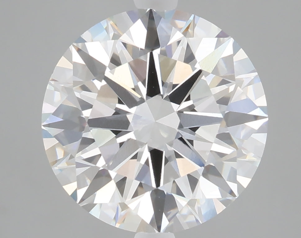 5.03 carat round lab grown diamond F color VVS2 clarity