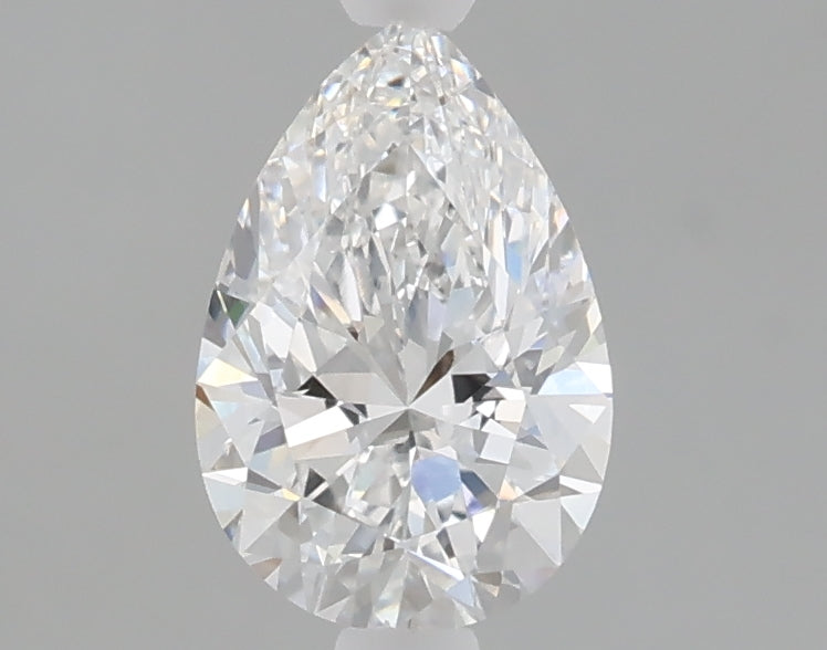 1.00 carat pear lab grown diamond D color VVS2 clarity