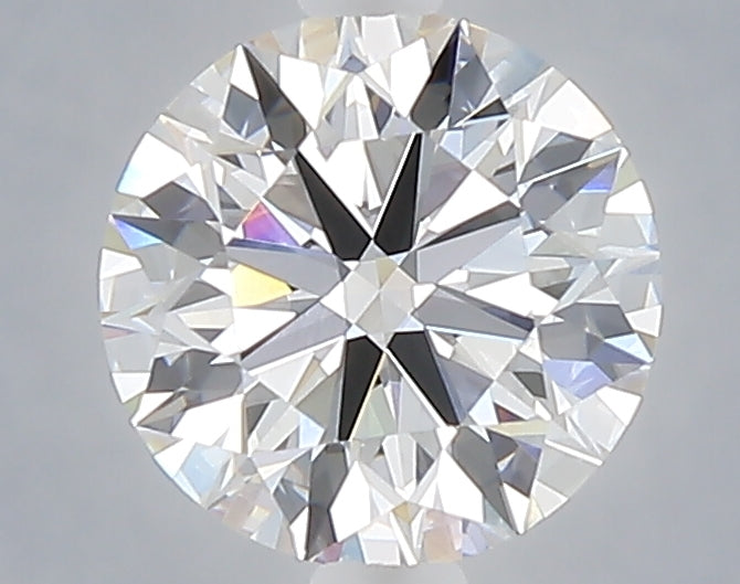 1.53 carat round lab grown diamond D color VVS2 clarity