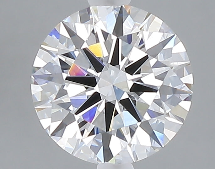 1.53 carat round lab grown diamond D color VVS2 clarity