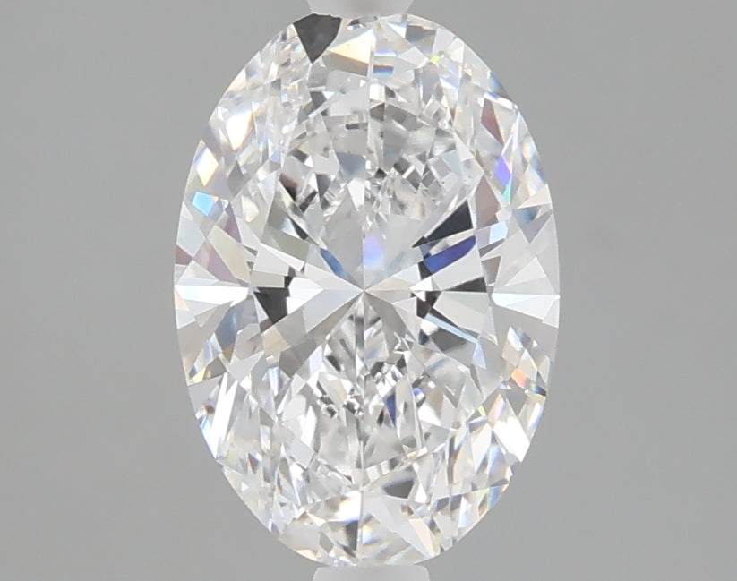 1.60 carat oval lab grown diamond D color VS1 clarity