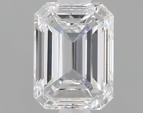 1.01 carat emerald lab grown diamond D color VS1 clarity