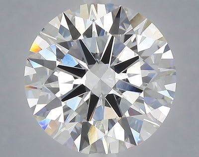 5.02 carat round lab grown diamond F color VS1 clarity