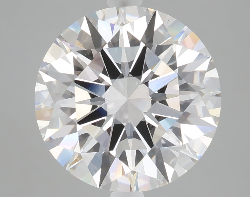 5.09 carat round lab grown diamond E color VS1 clarity