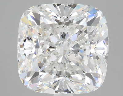 4.46 carat cushion lab grown diamond F color VS1 clarity