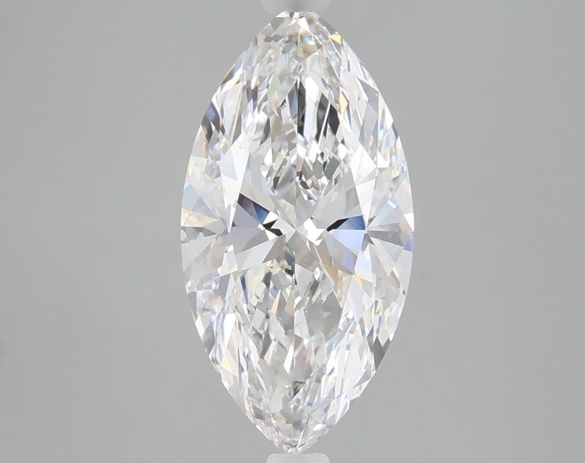 2.50 carat marquise lab grown diamond E color VVS2 clarity