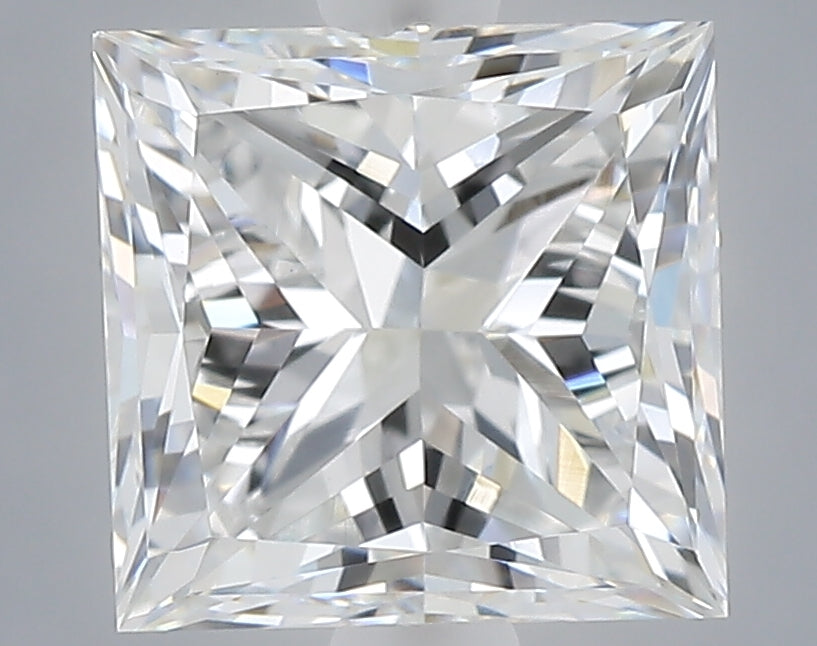 2.00 carat princess lab grown diamond E color VS1 clarity
