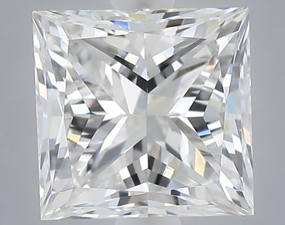 2.00 carat princess lab grown diamond E color VS1 clarity