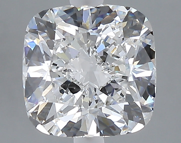 2.54 carat cushion lab grown diamond E color VVS2 clarity