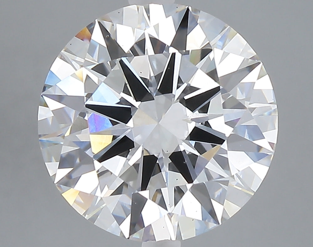 5.00 carat round lab grown diamond E color VS1 clarity