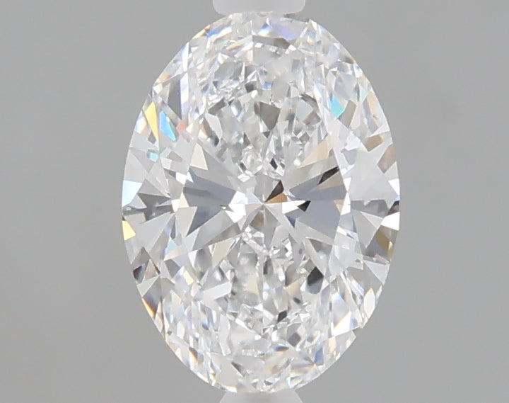 1.09 carat oval lab grown diamond D color VVS2 clarity