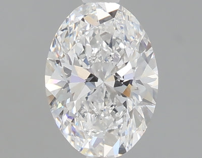 1.08 carat oval lab grown diamond D color VVS1 clarity
