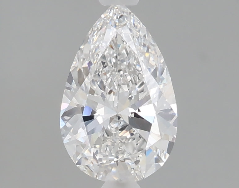 1.00 carat pear lab grown diamond D color VVS2 clarity