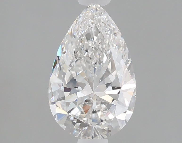 1.01 carat pear lab grown diamond D color VVS2 clarity