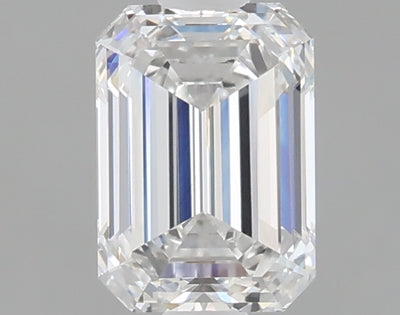 1.04 carat emerald lab grown diamond E color VS1 clarity