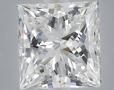 2.00 carat princess lab grown diamond E color VVS2 clarity
