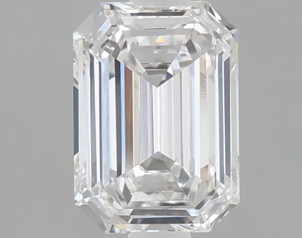 1.03 carat emerald lab grown diamond E color VS1 clarity