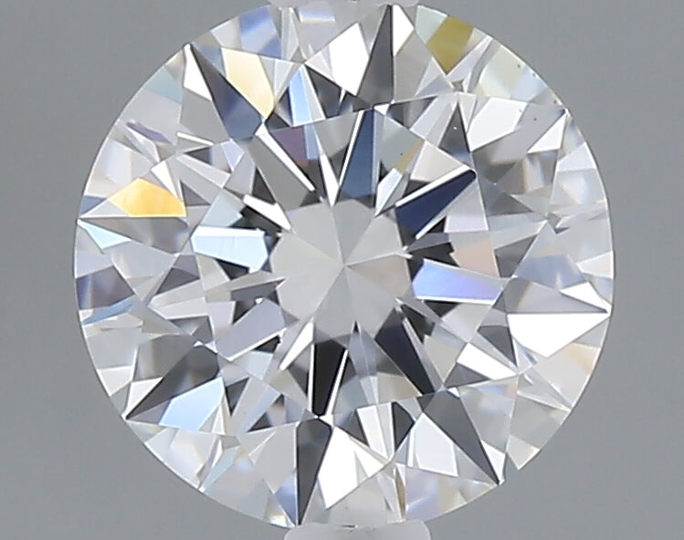 1.06 carat round lab grown diamond D color VS1 clarity