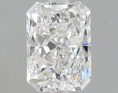 1.58 carat radiant lab grown diamond E color VVS2 clarity
