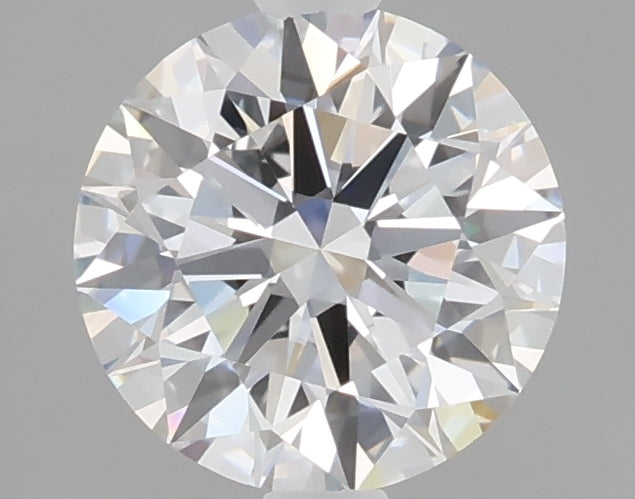 1.55 carat round lab grown diamond E color VVS1 clarity