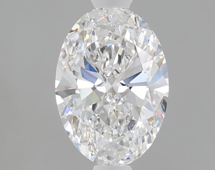 1.05 carat oval lab grown diamond D color VVS2 clarity