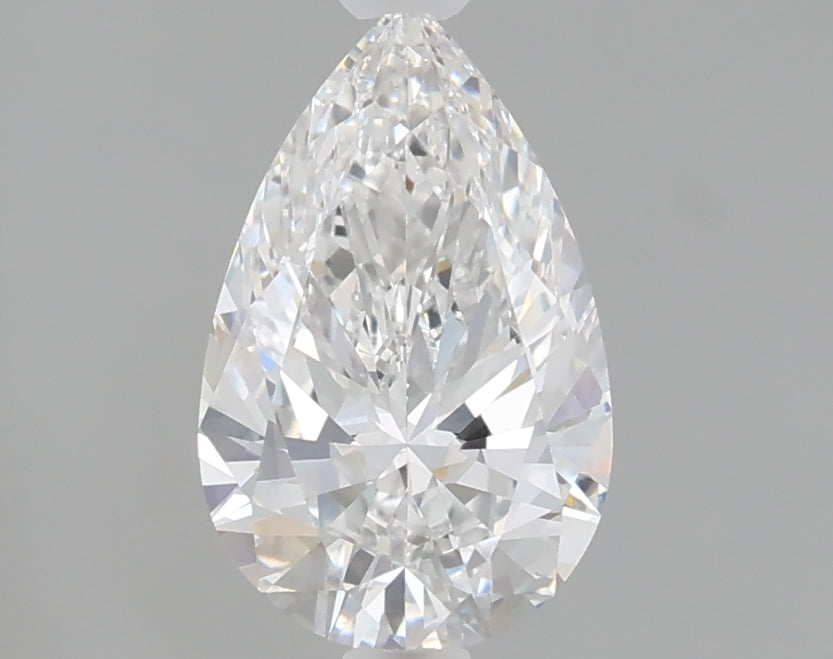 1.01 carat pear lab grown diamond D color VVS2 clarity
