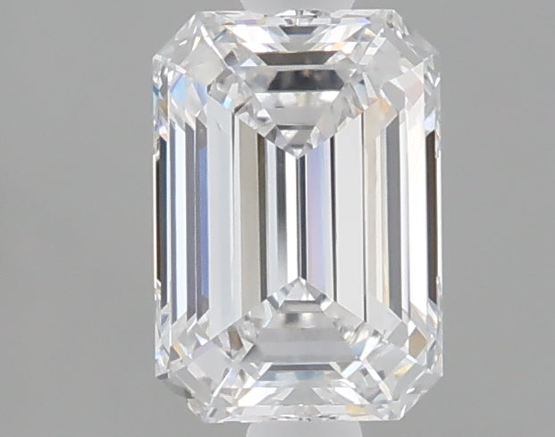 1.02 carat emerald lab grown diamond D color VS1 clarity