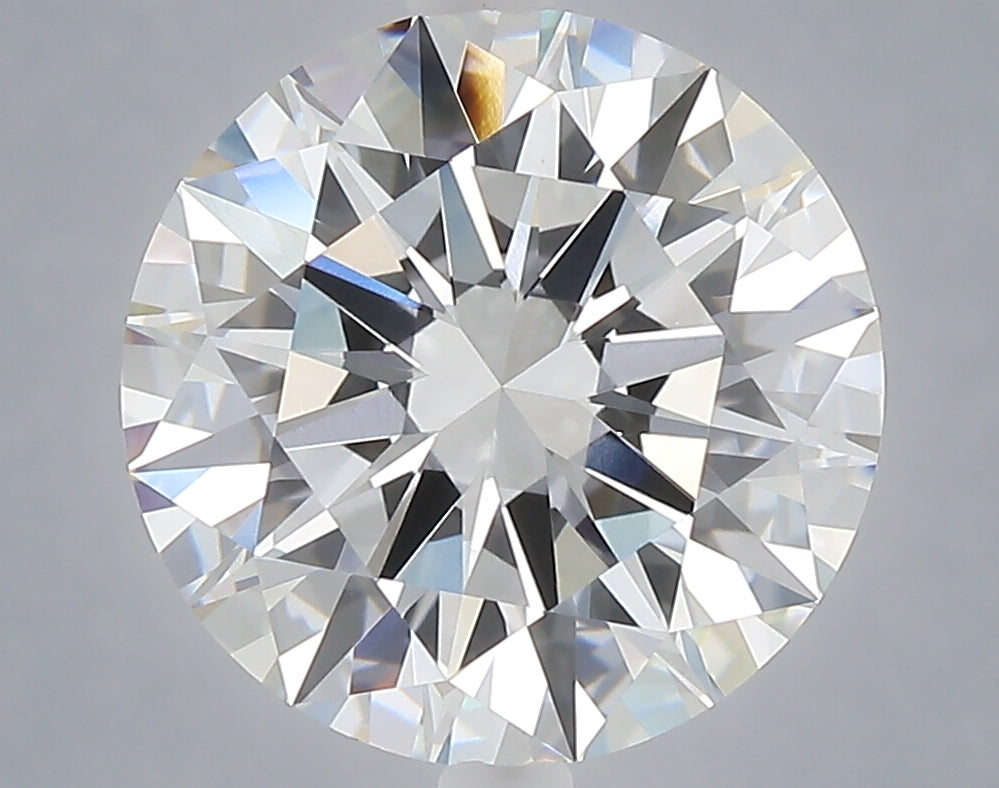5.04 carat round lab grown diamond G color VVS2 clarity