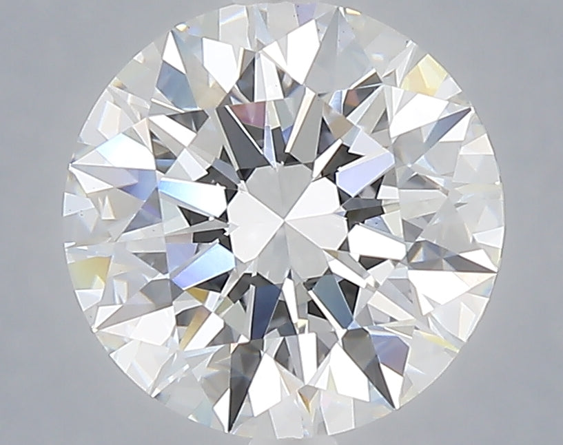 3.03 carat round lab grown diamond E color VS1 clarity