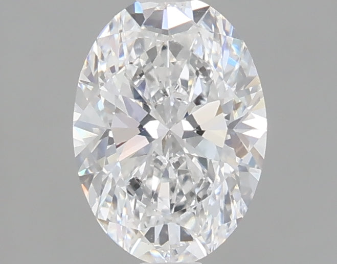 1.06 carat oval lab grown diamond D color VS1 clarity