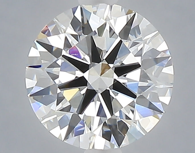 1.59 carat round lab grown diamond F color VVS2 clarity