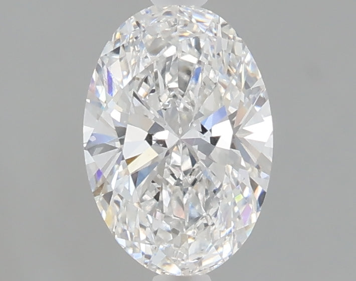 1.05 carat oval lab grown diamond D color VVS2 clarity