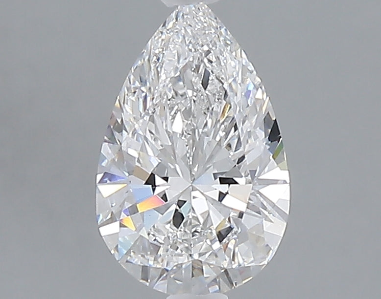 1.05 carat pear lab grown diamond D color VVS2 clarity