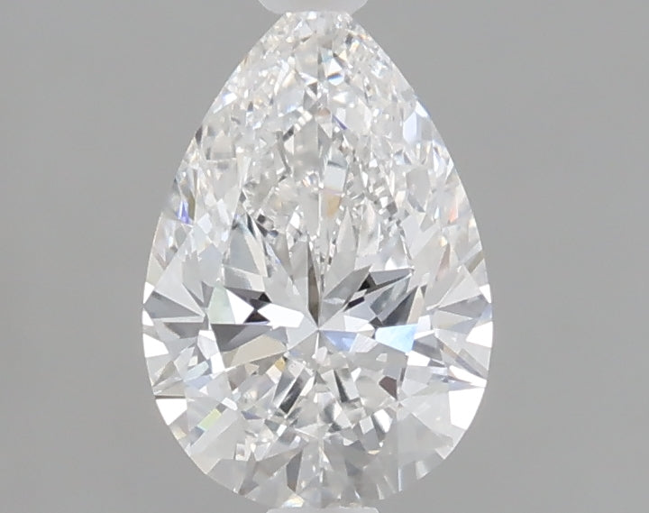 1.05 carat pear lab grown diamond E color VVS2 clarity