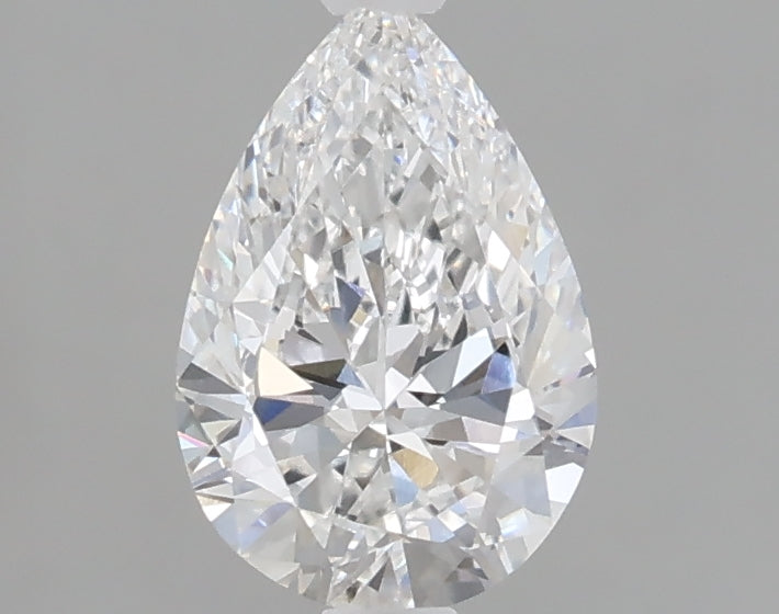 1.01 carat pear lab grown diamond D color VVS2 clarity