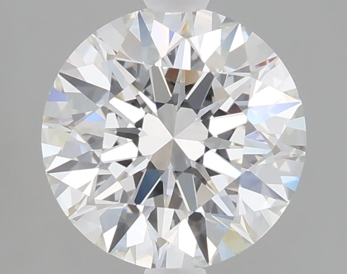 2.07 carat round lab grown diamond E color VVS2 clarity